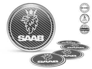 Saab Calcomanías de Rueda Avanzadas Trayectoria Flujo Cósmico